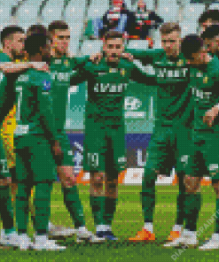 Slask Wroclaw Football Team Diamond Painting