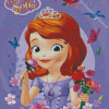 Sofia The First Disney Animated Serie Diamond Painting