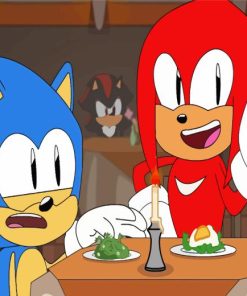 Sonic And Knuckles Game Diamond Painting