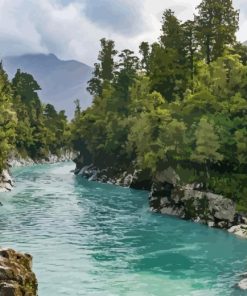 South Island In New Zealand Diamond Painting