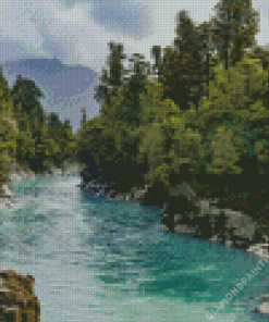 South Island In New Zealand Diamond Painting