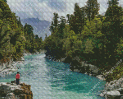 South Island In New Zealand Diamond Painting