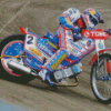 Speedway Motorcycle Diamond Painting