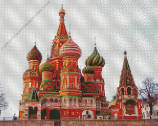 St Basils Cathedral Diamond Painting