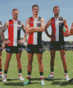 St Kilda Football Club Players Diamond Painting