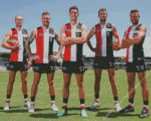 St Kilda Football Club Players Diamond Painting