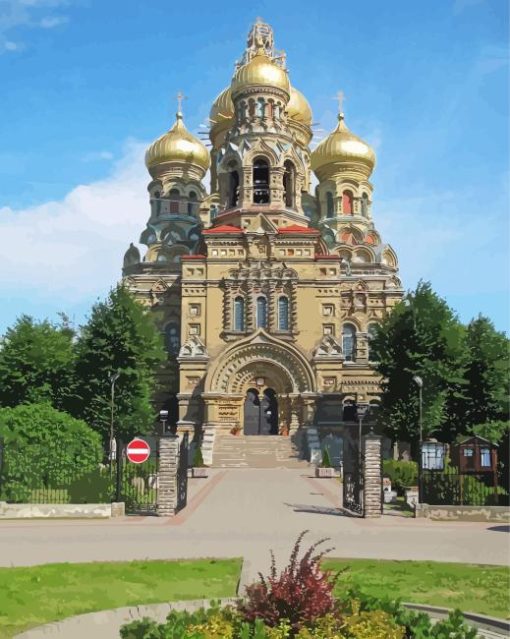 St Nicholas Naval Cathedral Diamond Painting