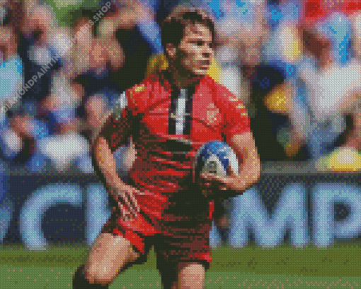 Stade Toulousain Rugby Player Diamond Painting