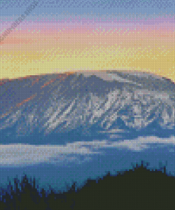 Sunrise Mount Kilimanjaro Tanzania Diamond Painting