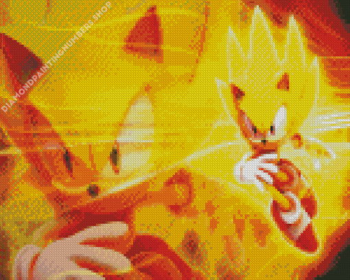 Super Sonic Diamond Painting