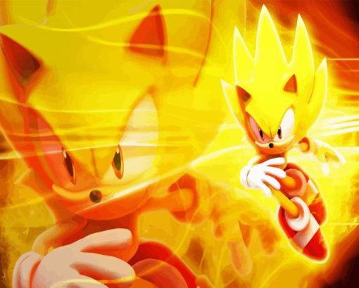 Super Sonic Diamond Painting