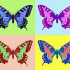 Swallowtail Butterfly Pop Art Diamond Painting