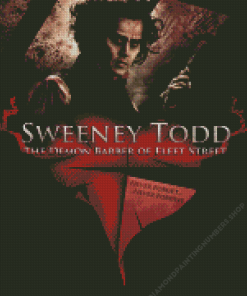 Sweeney Todd Movie Poster Diamond Painting