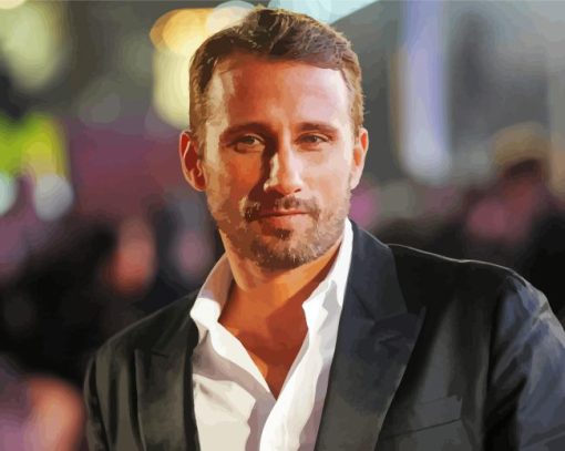 The Actor Matthias Schoenaerts Diamond Painting