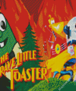 The Brave Little Toaster Diamond Painting