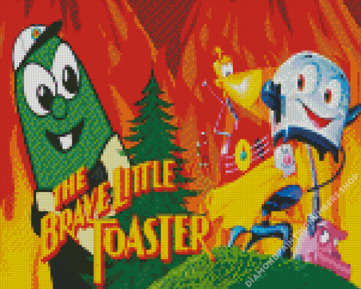 The Brave Little Toaster Diamond Painting