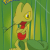 The Grass Pokemon Treecko Diamond Painting