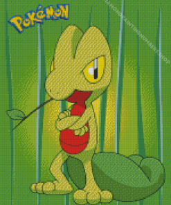 The Grass Pokemon Treecko Diamond Painting