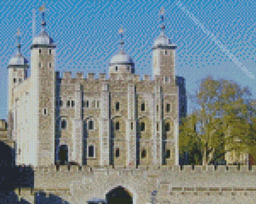 The White Tower Diamond Painting