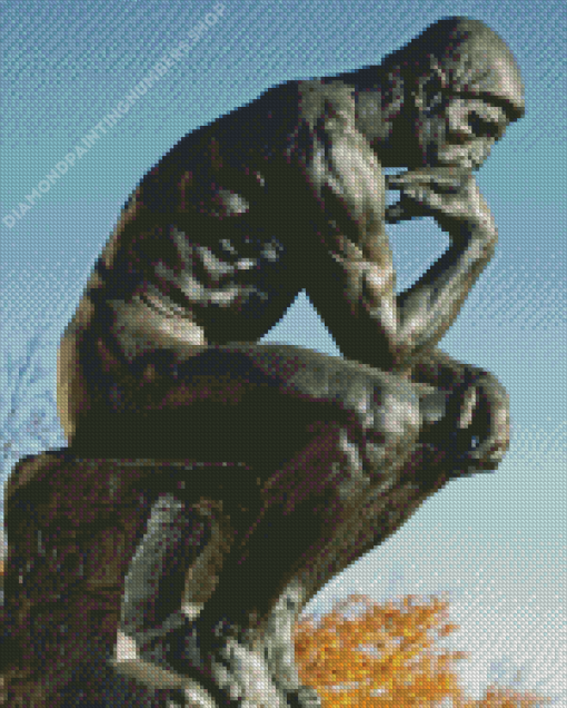 The Thinker Sculpture Diamond Painting