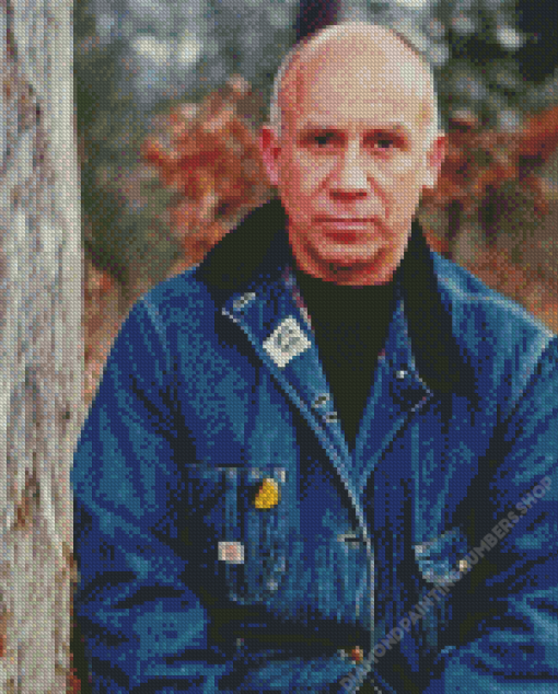 Thomas Merton American Monastic Diamond Painting