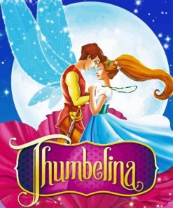 Thumbelina Movie Poster Diamond Painting