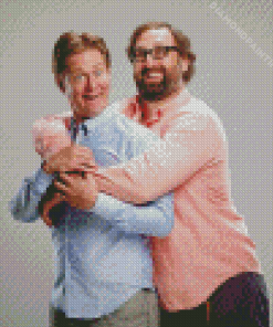 Tim And Eric Comedy Duo Diamond Painting