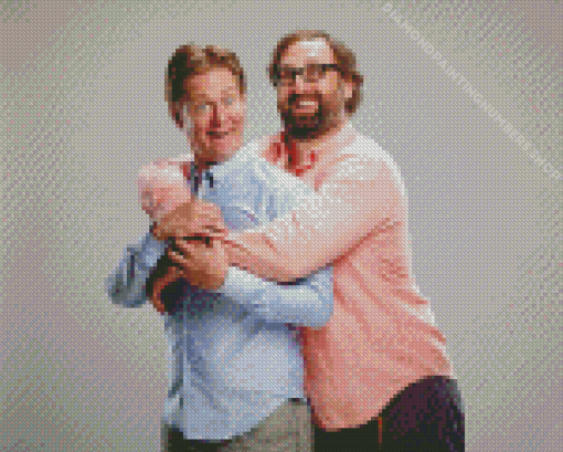 Tim And Eric Comedy Duo Diamond Painting