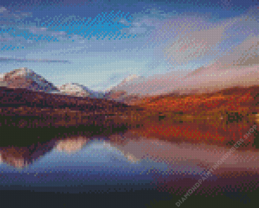 Trossachs Landscape Diamond Painting