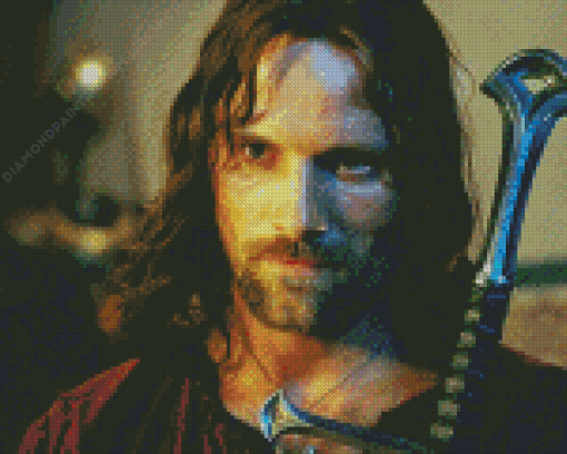 Viggo Mortensen Aragon Diamond Painting