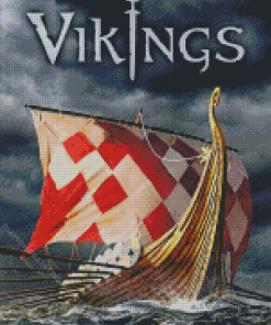 Viking Longship Diamond Painting