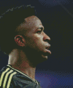 Vinicius Junior Side Profile Diamond Painting