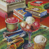 Vintage Ice Cream Diamond Painting