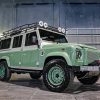 Vintage Land Rover Diamond Painting