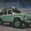 Vintage Land Rover Diamond Painting