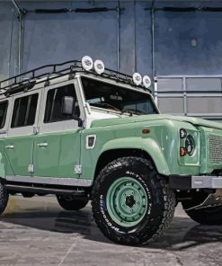 Vintage Land Rover Diamond Painting