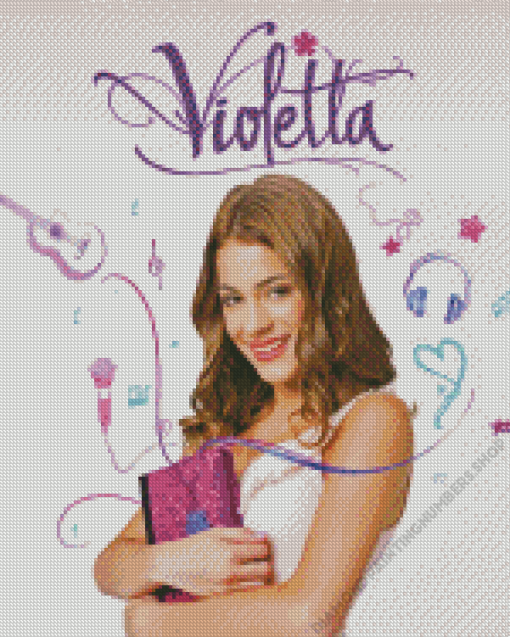 Violetta Poster Diamond Painting