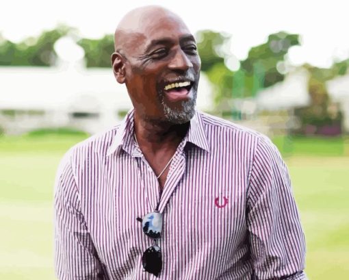 Viv Richards Smiling Diamond Painting