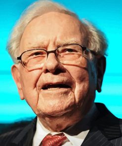 Warren Buffett Business Magnate Diamond Painting