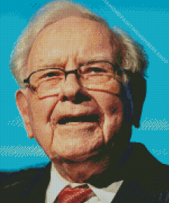 Warren Buffett Business Magnate Diamond Painting