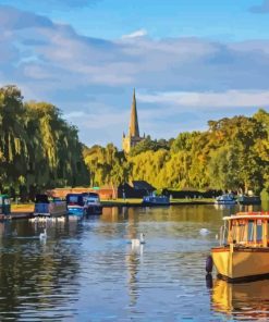 Warwickshire River Diamond Painting