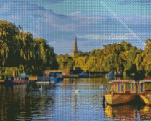 Warwickshire River Diamond Painting