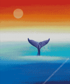 Whale Tail Diamond Painting