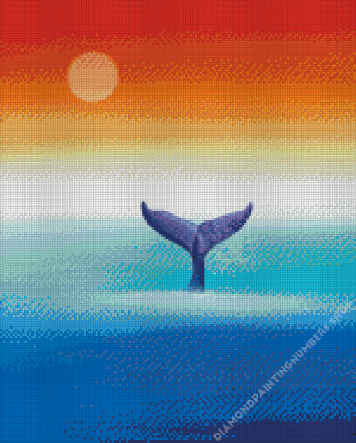 Whale Tail Diamond Painting