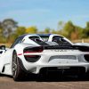 White Porsche 918 Spyder Back Diamond Painting