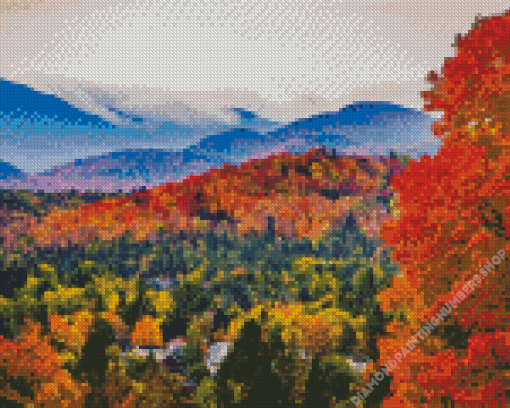 Adirondack Mounntains Diamond Painting