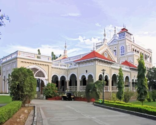 Aga Khan Palace Diamond Painting