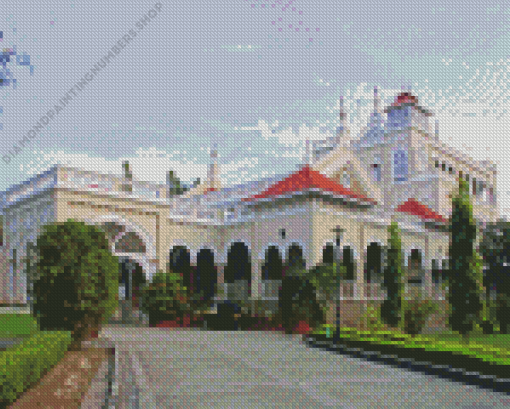 Aga Khan Palace Diamond Painting