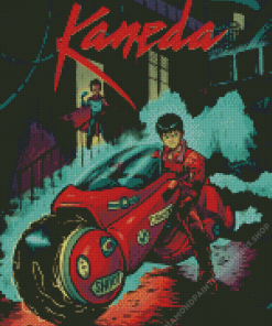 Akira Project Kaneda Diamond Painting