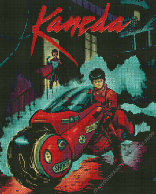 Akira Project Kaneda Diamond Painting